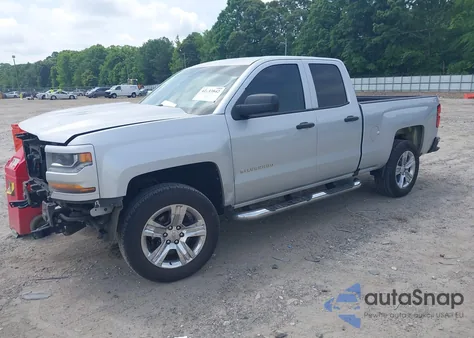 2016 Chevrolet Silverado 1500 Custom из США, поврежденный, VIN 1GCRCPEC9GZ244357